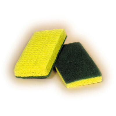 Advantage™ Green Backed Scrubber Sponge
