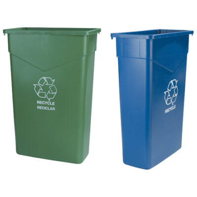 Carlisle Trimline™ Recycle Cans
