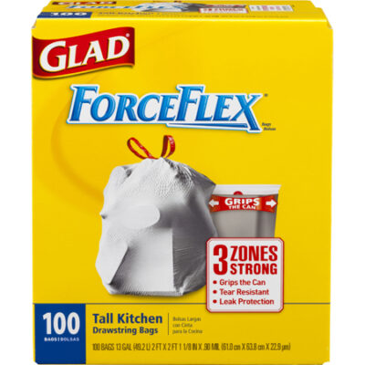 Glad® ForceFlex® 13 Gal. Trash Bag