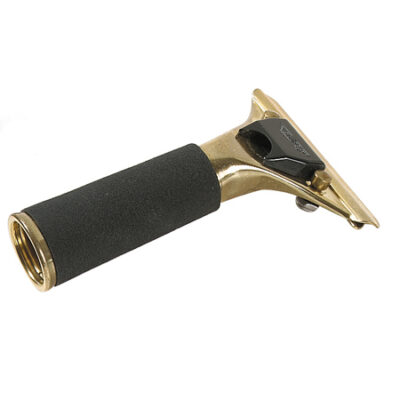 Ettore® Master Brass Handle w/Rubber Grip