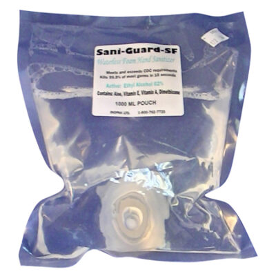 Inopak Sani-Guard SF Waterless Sanitizing Foam