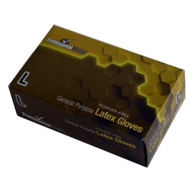 Professional Choice Latex Gloves Powder Free – Medium