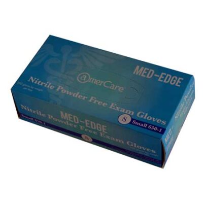 AmerCare® Edge Indigo Powder-Free Nitrile Glove – Large