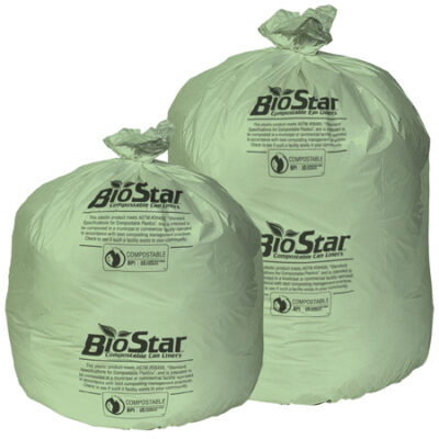Pitt Plastics BioStar Compostable Liners