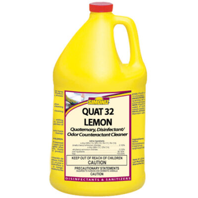 Simoniz® Quat 32 Lemon Disinfectant & Sanitizer