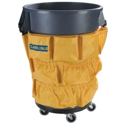 Caddy Bag Fits 32 & 44 Gallon Yellow