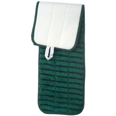 Microfiber & More 19" Velcro Scrubber Wet Pad – Green