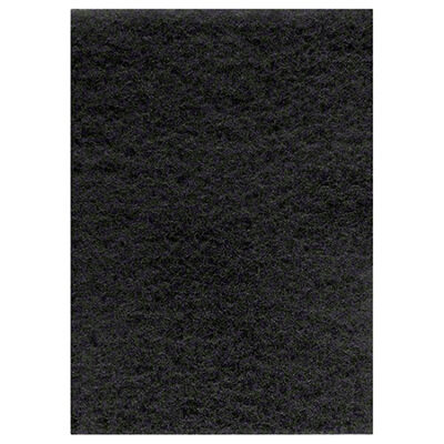 14 X 20 Rectangular Floor Pad Black